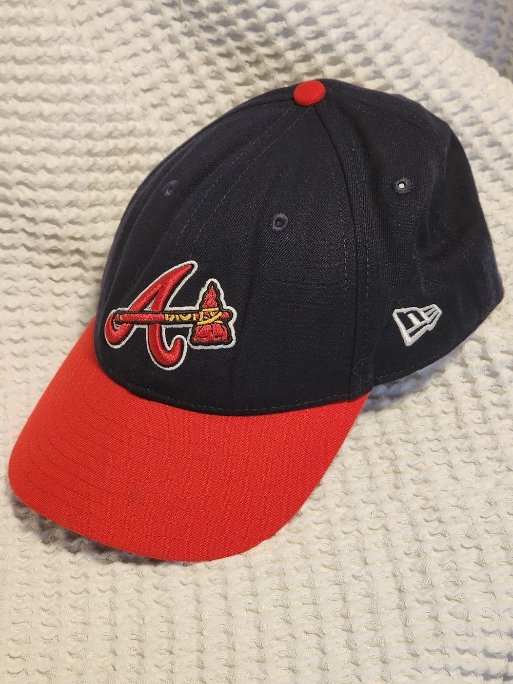 New Era Mens Atlanta Braves Logo Baseball Hat
